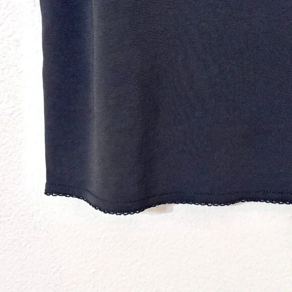 Vtg 90s Y2K Old Navy Stretch Pencil Skirt Witchy Whimsigoth Capsule Grunge Black - Picture 3 of 10